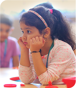 Child thinking